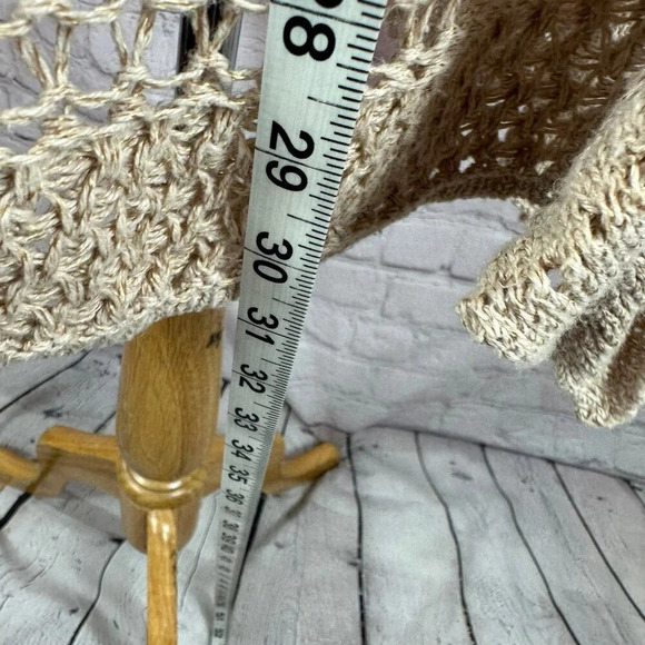 Coldwater Creek Tan Open-Front Cardigan - Picture 4 of 7